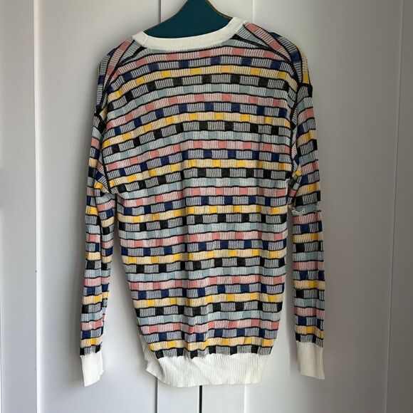 Missoni Knitted Multicolor Button Front Cardigan Sweater - M - Picture 6 of 7